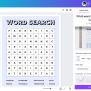 Free Word Search Maker – Make Your Own Word Search | Canva