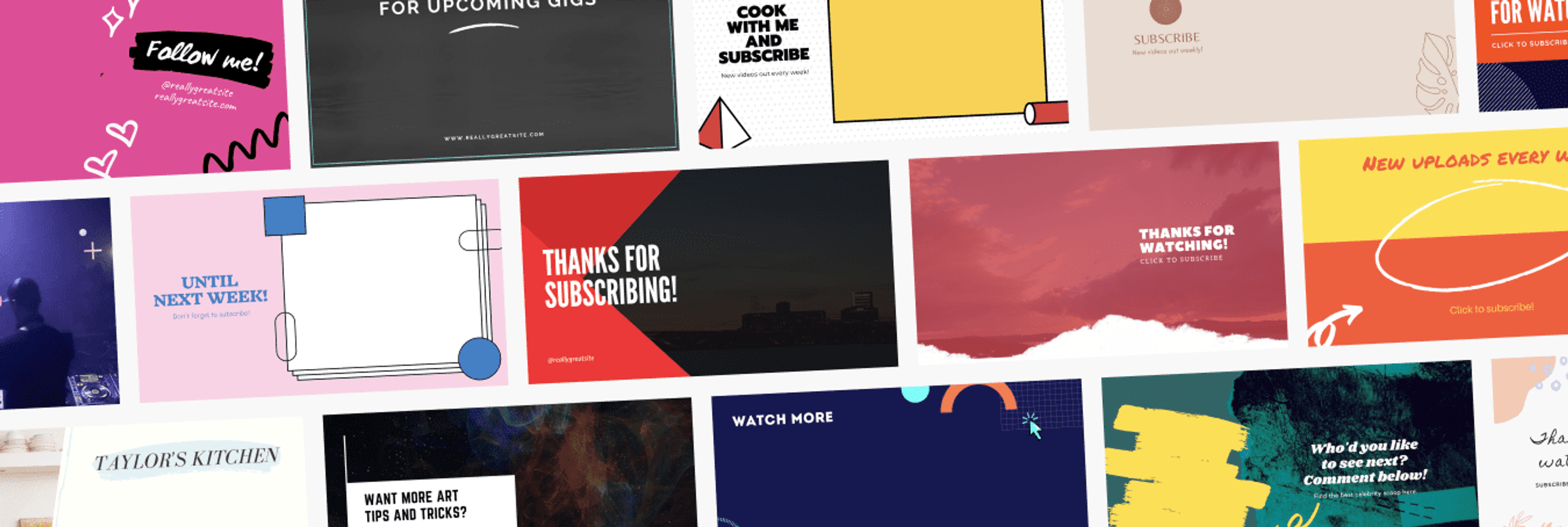 Free Outro Maker Create Youtube Video Outros Canva