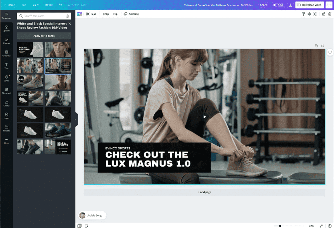 Load the image editor by clicking on the box in the upper right corner of the page. Free Video Maker Edit Videos Online Add Music Canva
