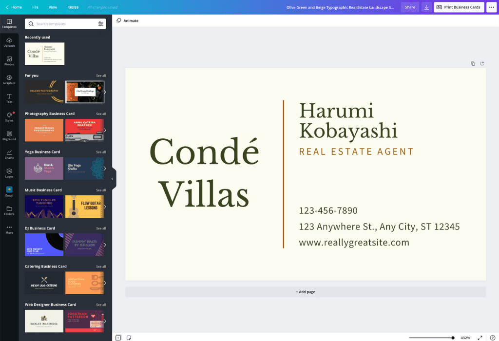 Nov 07, 2021 · selain beberapa kartu nama diatas, kamu juga bisa nih menggunakan template yang bertemakan modern kreatif. Gratis Membuat Desain Kartu Nama Keren Canva