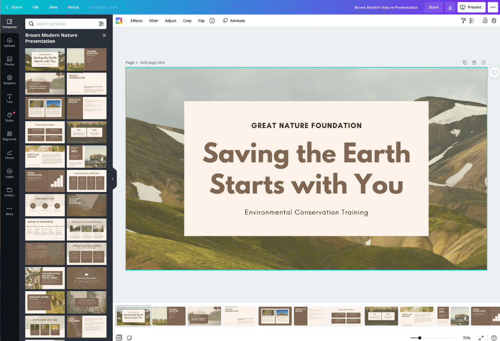 Ilustrasi pembuatan slide power point (foto: Buat Presentasi Dengan Aplikasi Presentasi Powerpoint Alternatif Canva