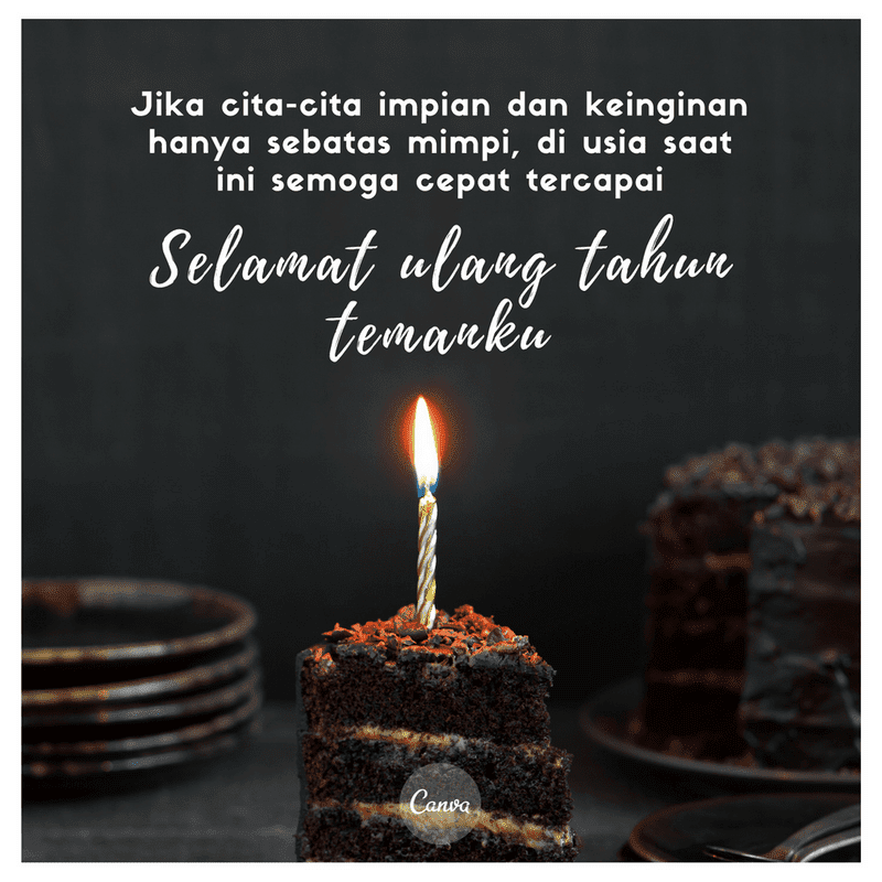 Menakjubkan, unik, tak tertandingi, tampan, kuat, dan luar biasa. Ucapan Selamat Ulang Tahun Terkeren Dengan Gambar Canva