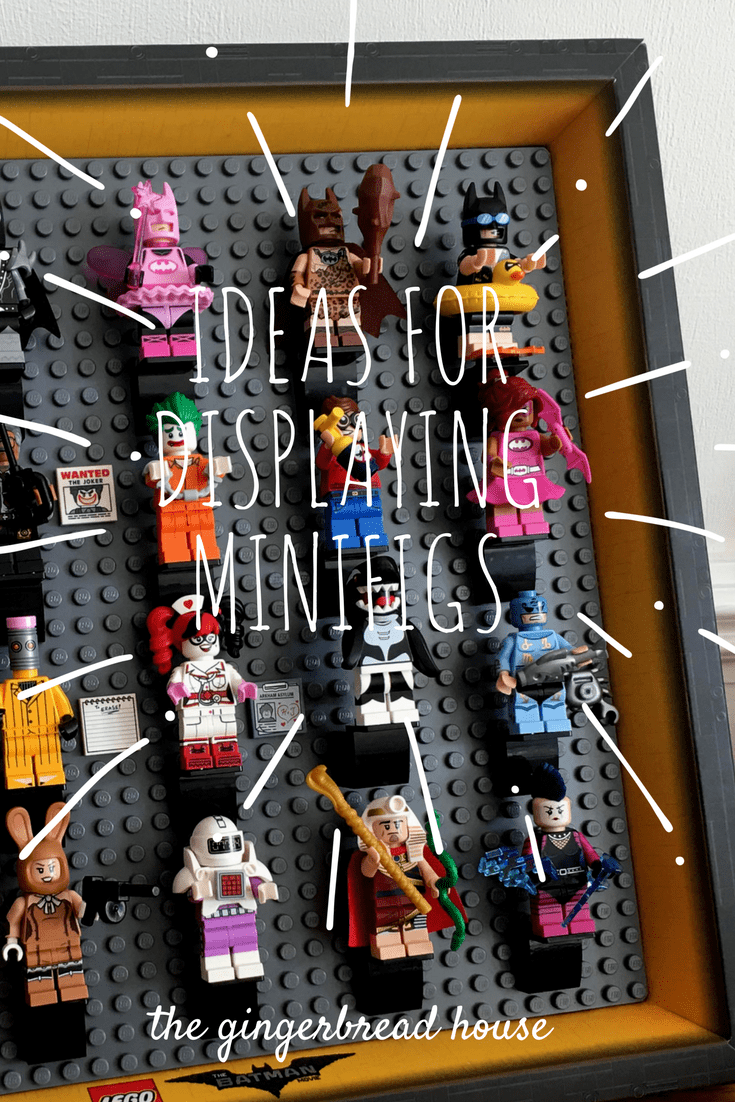 lego minifigure display ideas