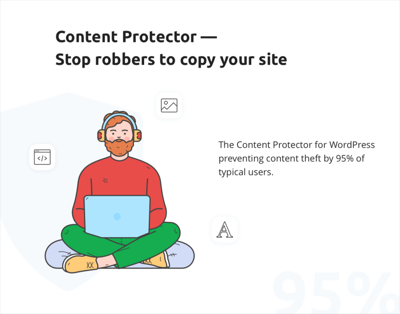 Content Protector For Wordpress Plugin Overview 42theme - HD Light Arts for Desktop