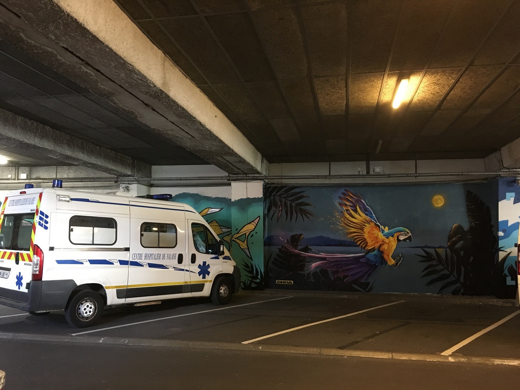 La direction du chu de toulouse exige le retrait immédiat d'un tableau installé dans la salle de repos de l'internat de purpan. EN IMAGES. 135 mÃ¨tres de graffitis dÃ©voilÃ©s au CHU de Caen