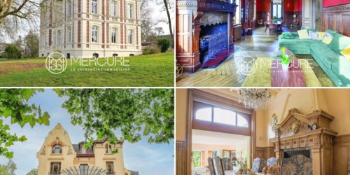 Ces deux manoirs de rêve, situés dans de gigantesques parcs, sont à vendre dans le Nord