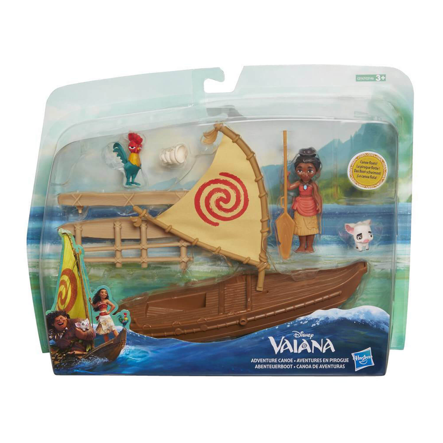 Figurines Vaiana : Aventures en pirogue - Jeux et jouets ...