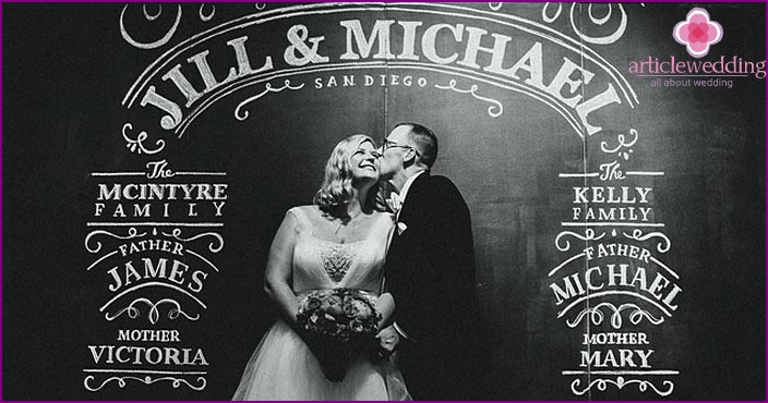 Bannière photo de mariage