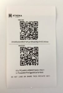 The tagline is most often How To Use A Paper Wallet Athena Bitcoin