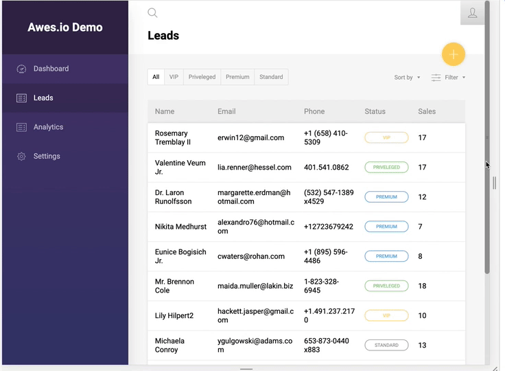 Github Awes Io Table Builder Dynamic Tables With Pagination And - Modern 8K Light Photos | Free Download