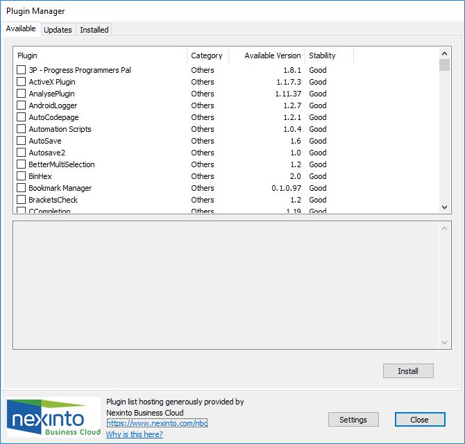 Notepad Tutorial Deutsch 3 Installation Update Plugin Manager - Dark Background Collection - Mobile Quality