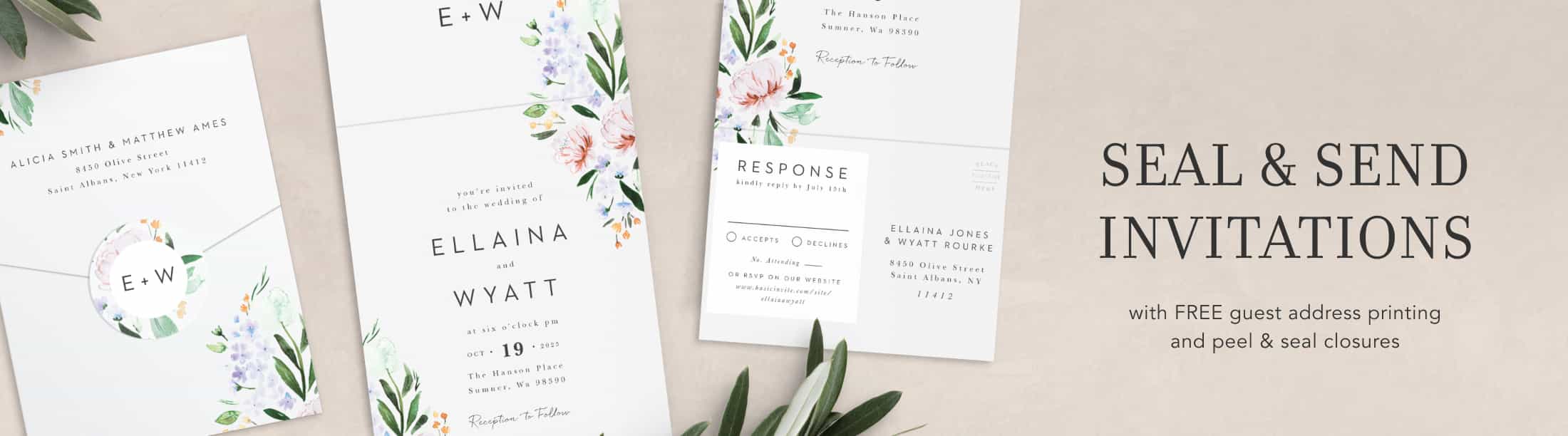 Country camo wedding invitations