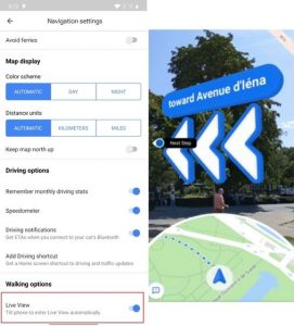 22 Cool Google Maps Tricks You Should Know 2020 Beebom 3. Live View AR 271x300 