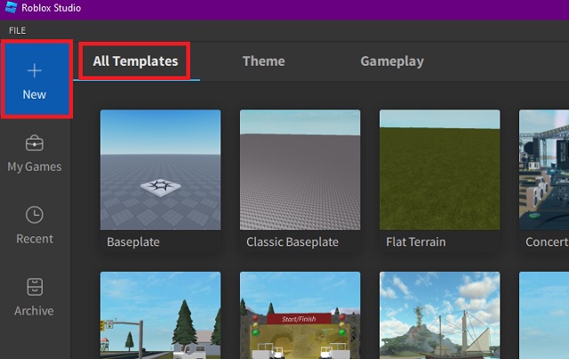How Do You Make Games On Roblox A Simple Guide All Templates In New Section 