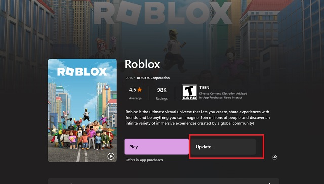 How To Update Roblox On Windows And Mac 2024 Beebom Update Roblox Microsoft Store 
