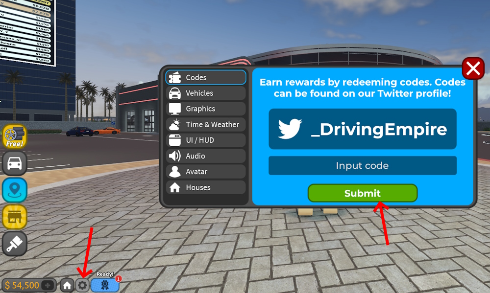 Driving Empire Codes June 2026 Beebom Redeem Driving Empire Codes Option 