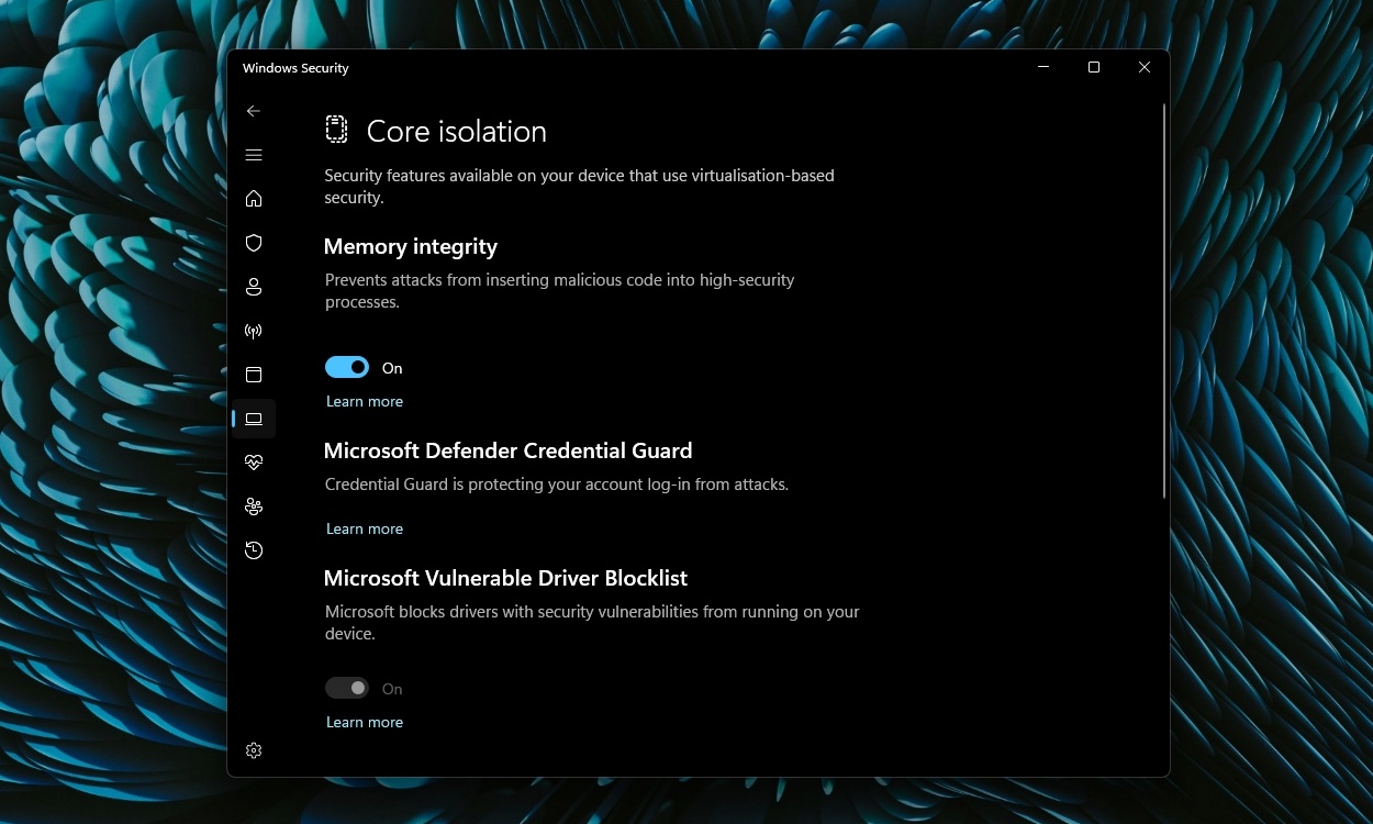 How To Enable Core Isolation S Memory Integrity Feature On Windows 11 Memory Integrity Feature In Windows Security 