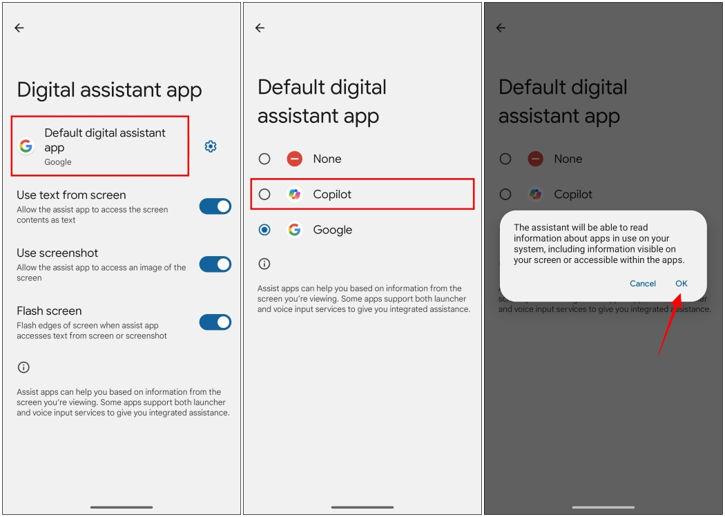 Microsoft Copilot Can Be Your Default Assistant On Android Android - High Resolution Light Patterns for Desktop