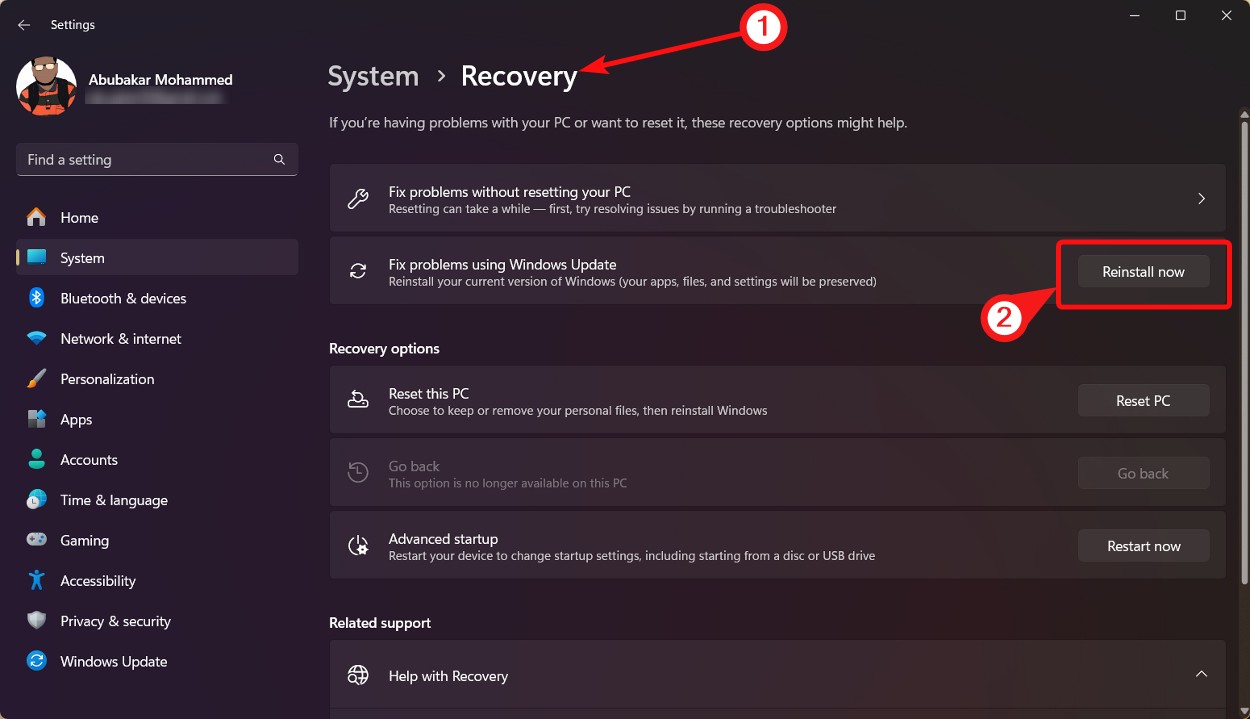 When Reinstalling Windows 11 This Comes Up R Computer - Premium Mountain Wallpaper Gallery - Full HD