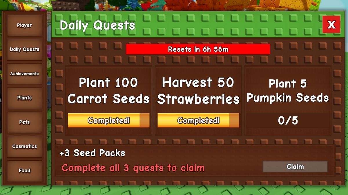 What Is Garden Guide In Grow A Garden And How To Use It Beebom Grow A Garden Daily Quests 