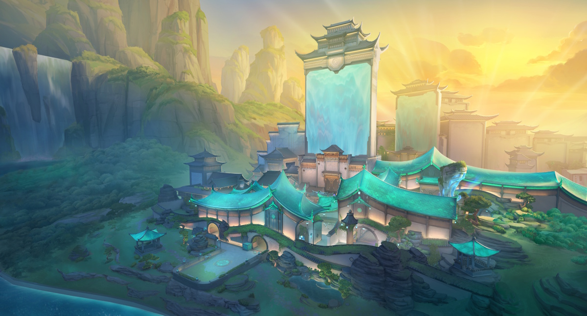 Valorant S New Map Summit With Reactive Walls Revealed At Masters Loading Screen.