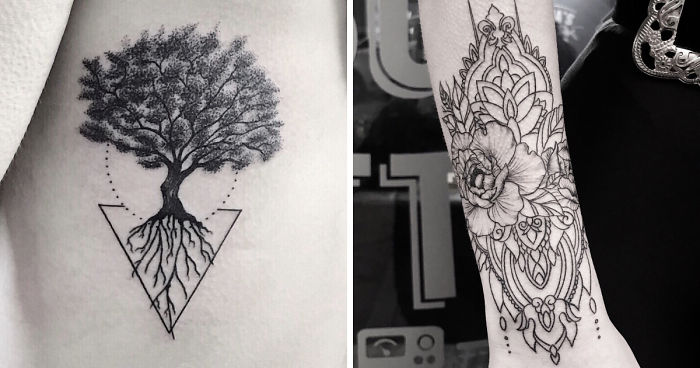 Simplicity, Contrast And Dotwork: Tattoo Artist Ilhan Bilir Creates Remarkable Skin Art | Bored Panda 368_x_700_jpg