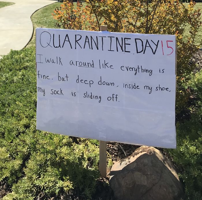 pic Daily Dad Jokes guy makes his neighbors laugh by posting dad jokes every day of quarantine 7 pics bored panda