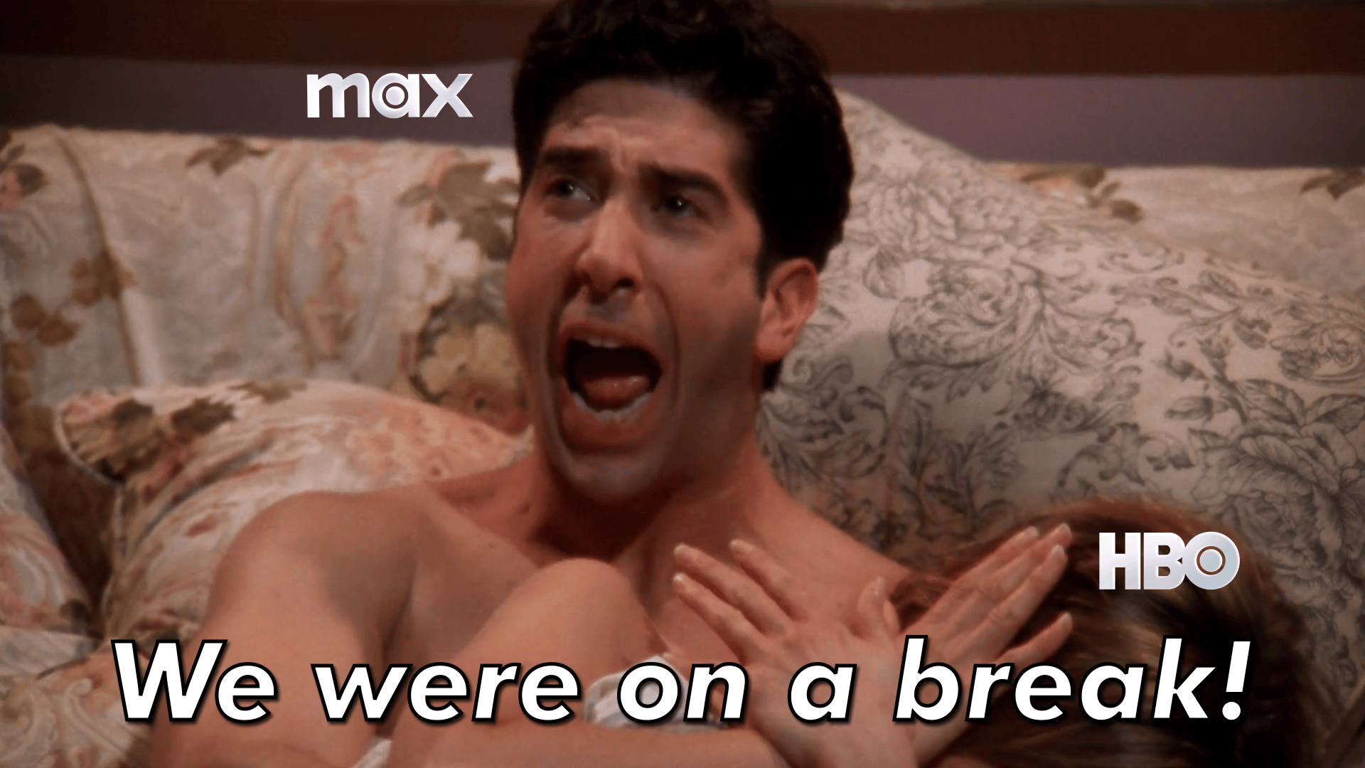Friends "We were ⁤on a break" meme