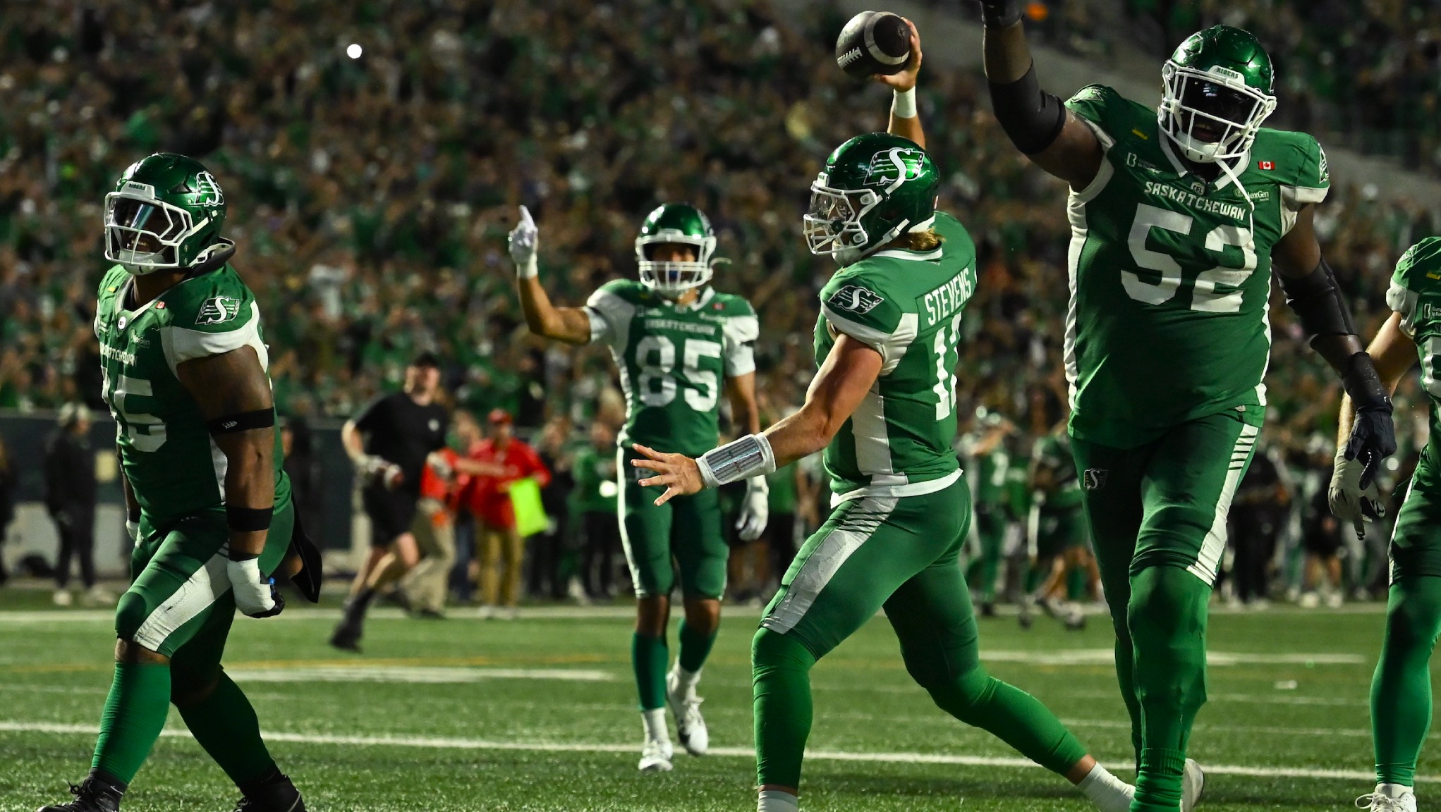 Tommy Stevens' Hat-Trick Leads Roughriders to Dominant Win Over REDBLACKS | CFL Highlights (2026)