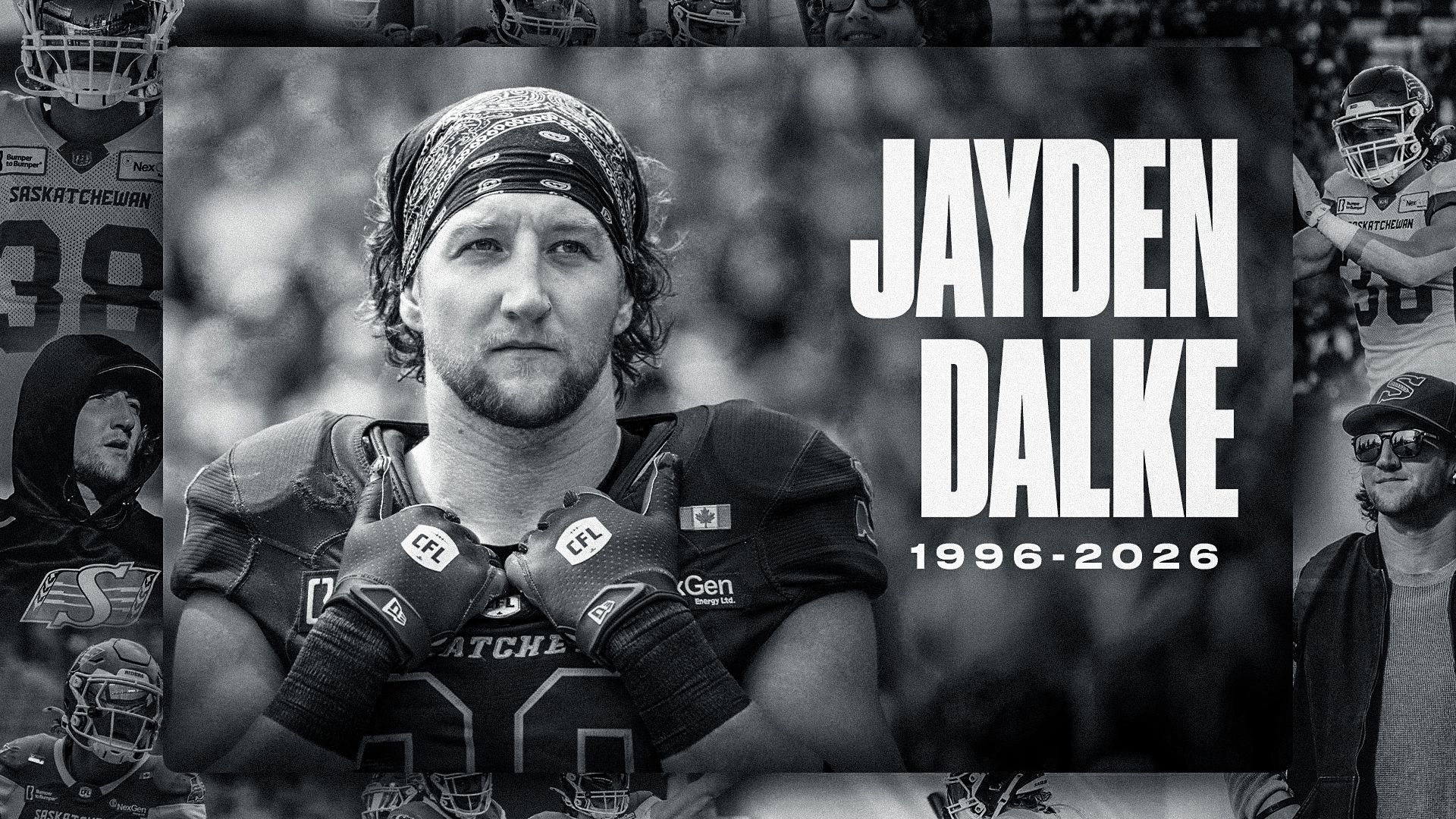 Remembering Jayden Dalke: Saskatchewan Roughriders Mourn the Loss of Their Captain (2026)