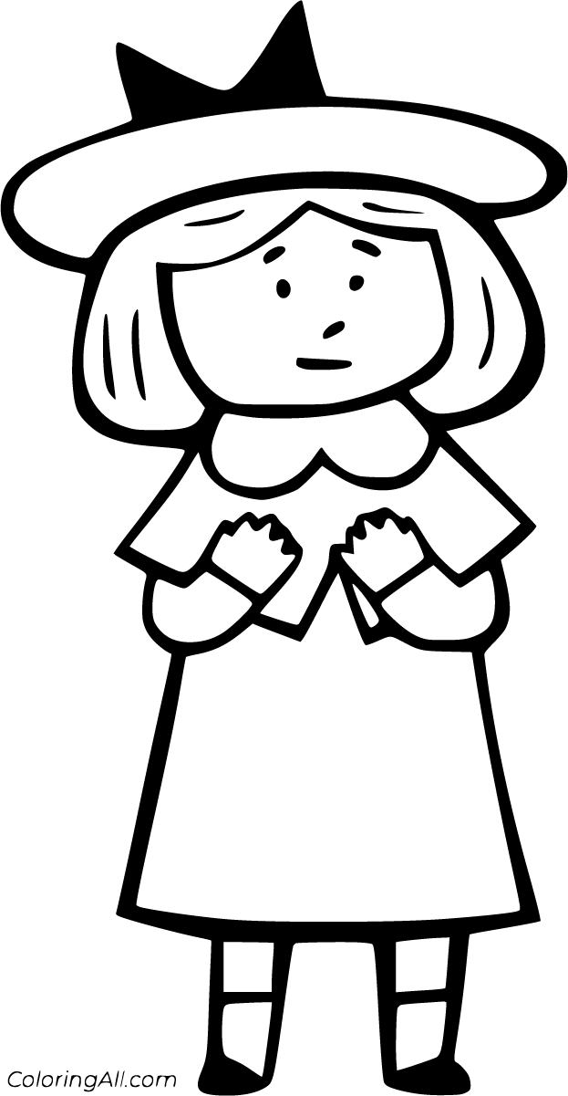 Madeline coloring pages (6 free printables)