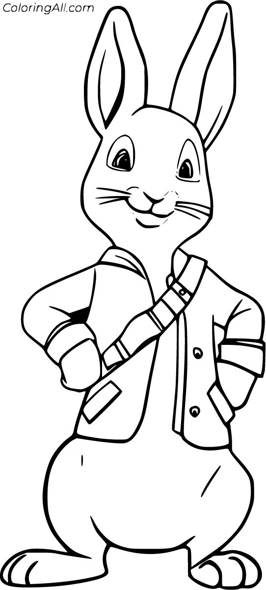 Peter Rabbit Coloring Pages Coloringlib - Ultra HD High Resolution Sunset Patterns | Free Download