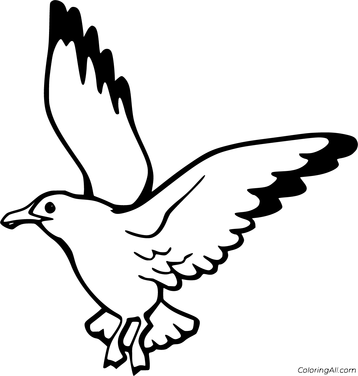 Seagull coloring pages (35 free printables)