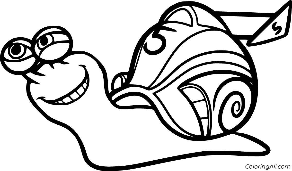 Turbo coloring pages (25 free printables)