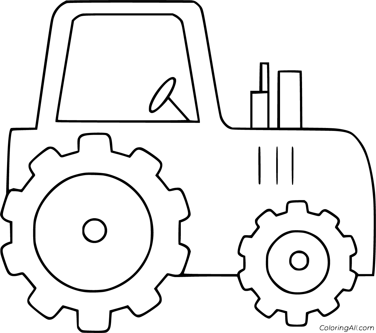 Tractor coloring pages (44 free printables)