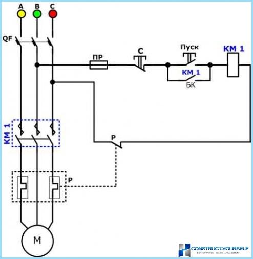 Come Collegare Un Dispositivo Di Avviamento Magnetico E Un Rele Termico