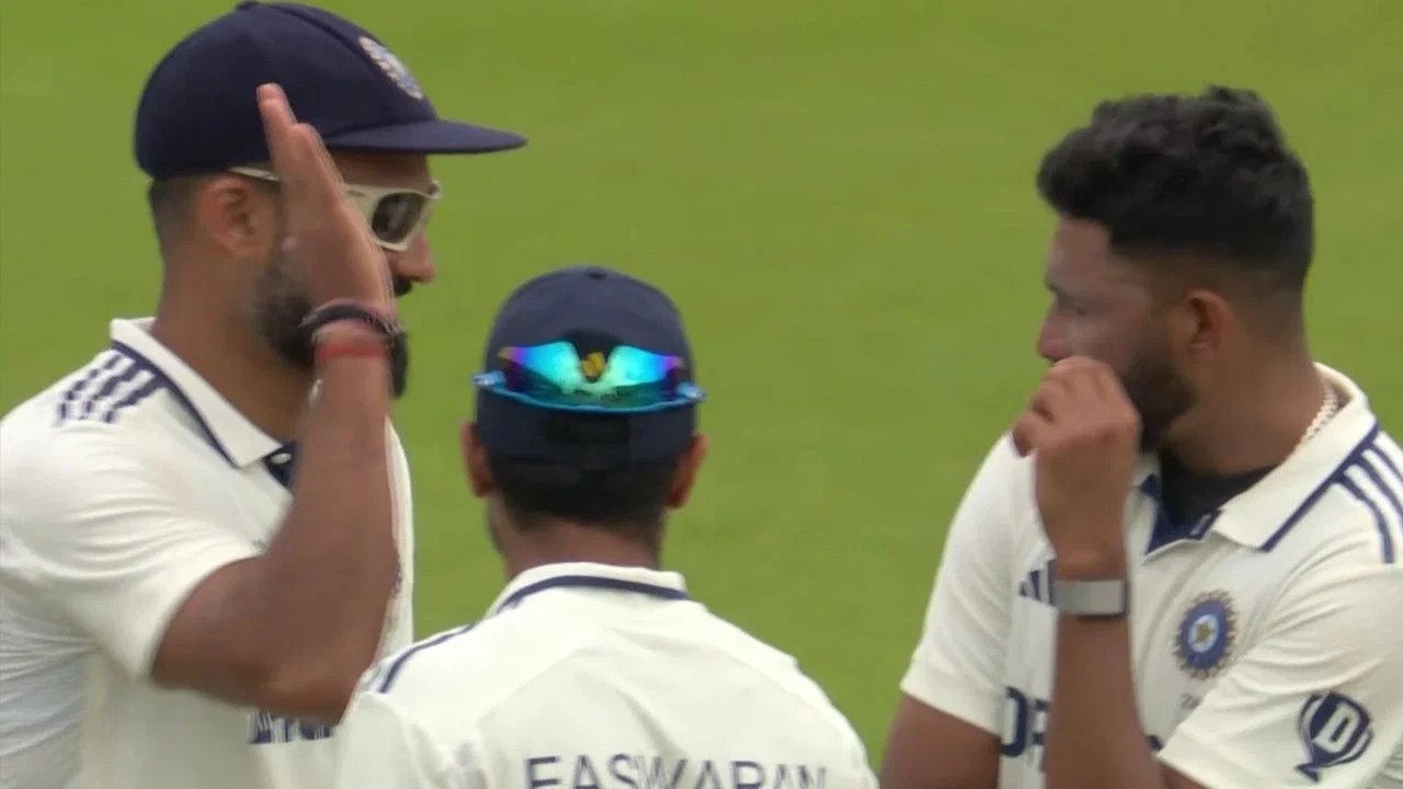 Watch: Mohammed Siraj snubs Akash Deep's high-five, then blasts him with Abhimanyu Easwaran in Oval Take a look at