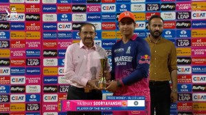 "Win the trophy": Vaibhav Sooryavanshi throws challenge to Virat Kohli and RCB after match-winning knock in Eliminator vs SRH