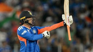 6,6,4,4! Abhishek Sharma smashes 23 runs off Fazalhaq Farooqi in 3rd T20I