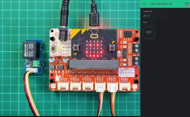 Control And Monitor Using Blynk IoT App And Micro:bit