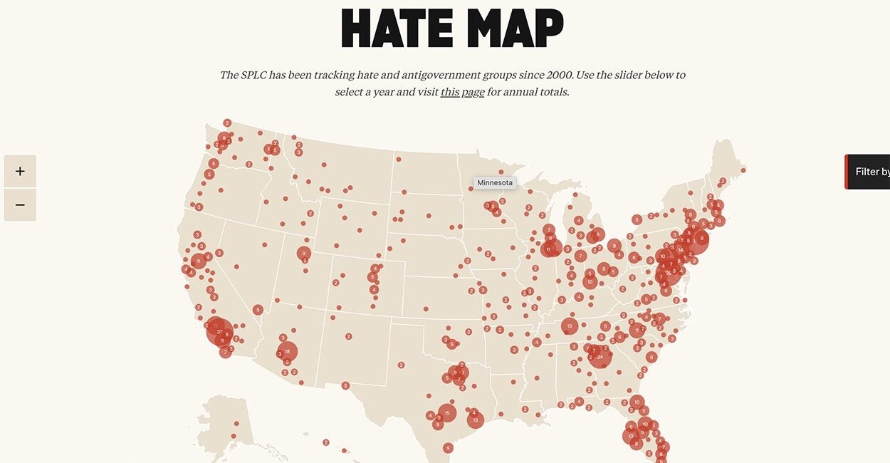 Leftist Group Dodges For Hate Group Accusation After SPLC Hate Map 