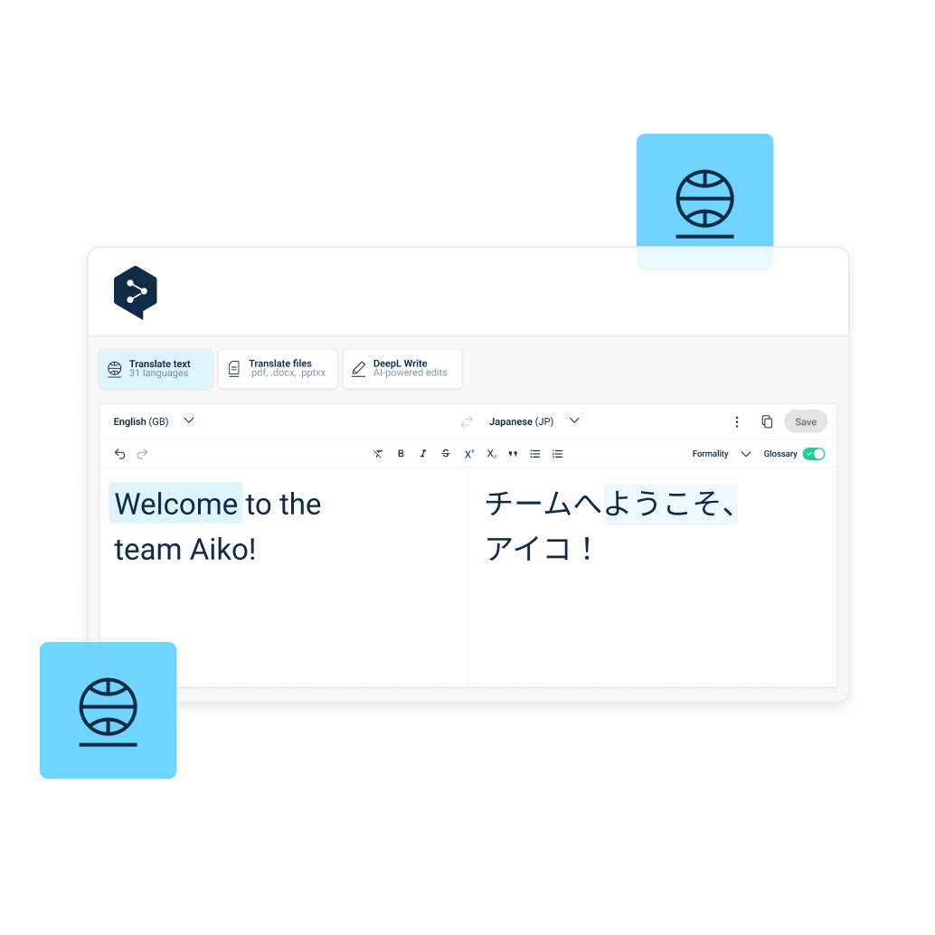 Deepl Press Information Setting Records
