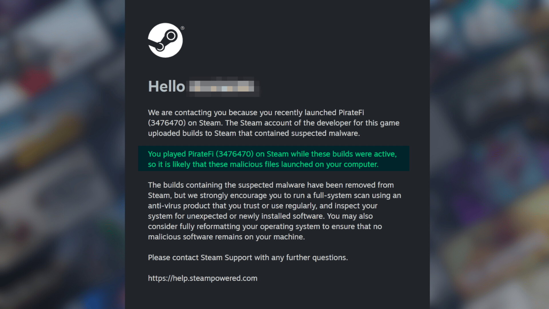 What Is The PirateFi Controversy On Steam Deltia S Gaming PirateFi Steam Warning 