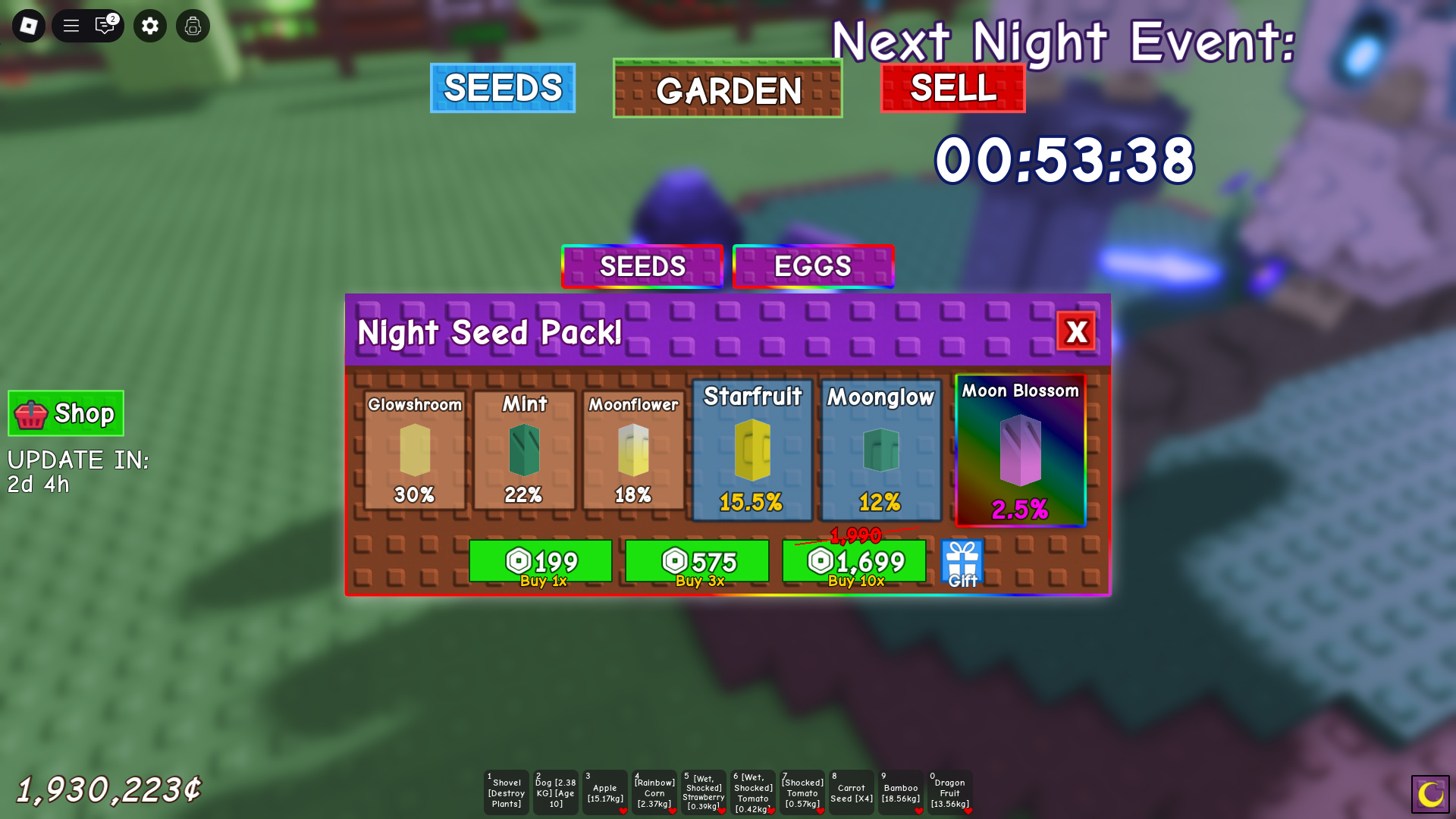 Grow A Garden Roblox All Seeds Ranked By Deltia S Gaming SeedPAck 