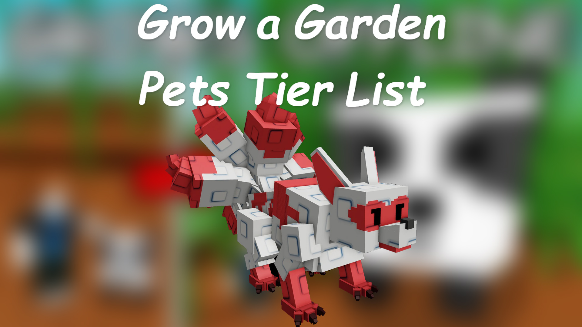 Grow A Garden Pets Tier List Deltia S Gaming GAGPTL 