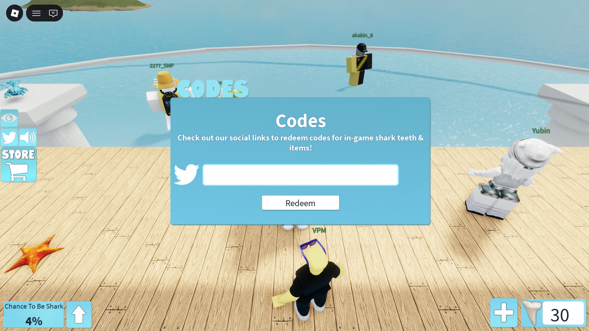 SharkBite Classic Codes April 2026 Deltia S Gaming Redeem Active Codes Here 