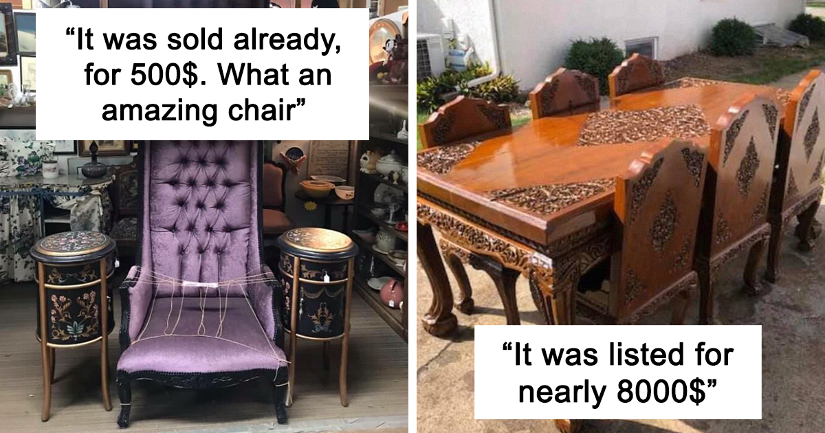 30 times people came across the most incredible things when thrift store shopping (new pics