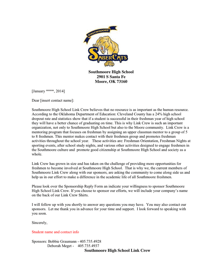 Donation Request Letter In Word And Pdf Formats