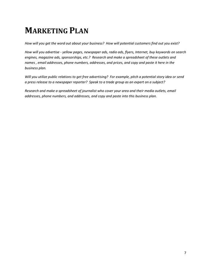 Executive Summary Template In Word And Pdf Formats Page 7 Of 12