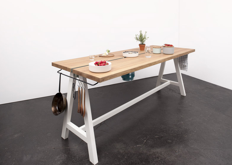 Cooking Table By Moritz Putzier